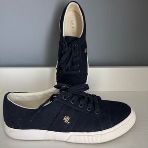 Lauren Ralph Lauren Women’s Janson II Canvas Sneaker